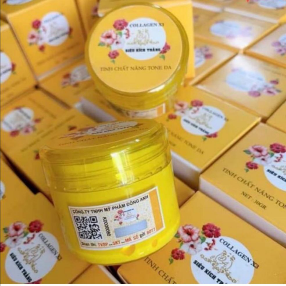 Kích trắng collagen X3 siêu đẹp.