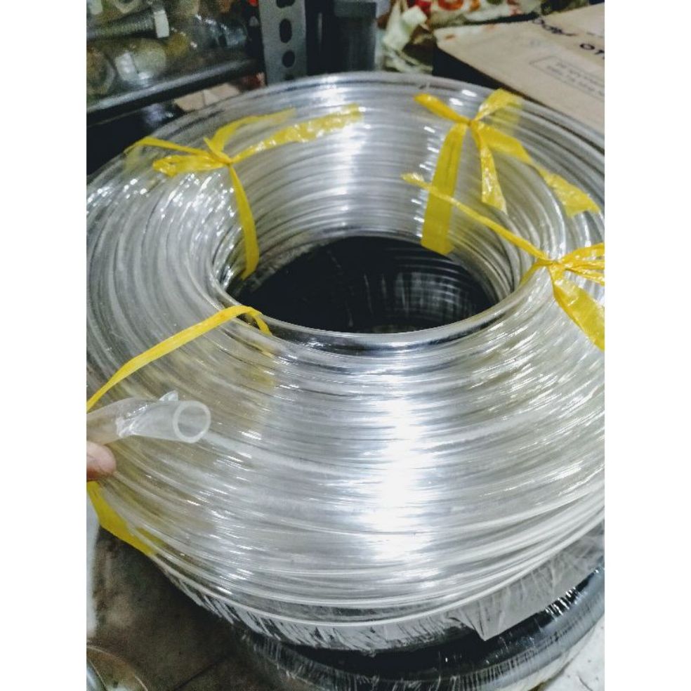 [HCM]1cuộn  dây Ống nhựa dẻo trong suốt phi 6 mm.(34m )