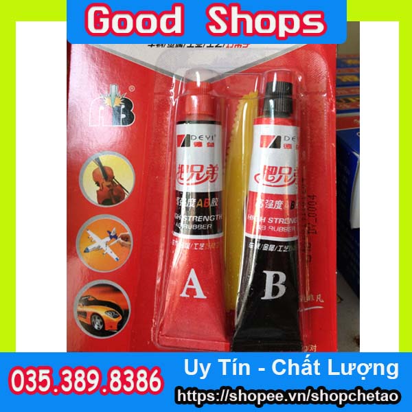 Keo AB dán gỗ, nhựa | Keo 2 Thành Phần AB - DY J37 Chịu Nhiệt Và Độ Bền Cao