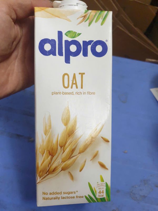 Thức uống yến mạch nguyên chất bổ sung dinh dưỡng hiệu Alpro 1L