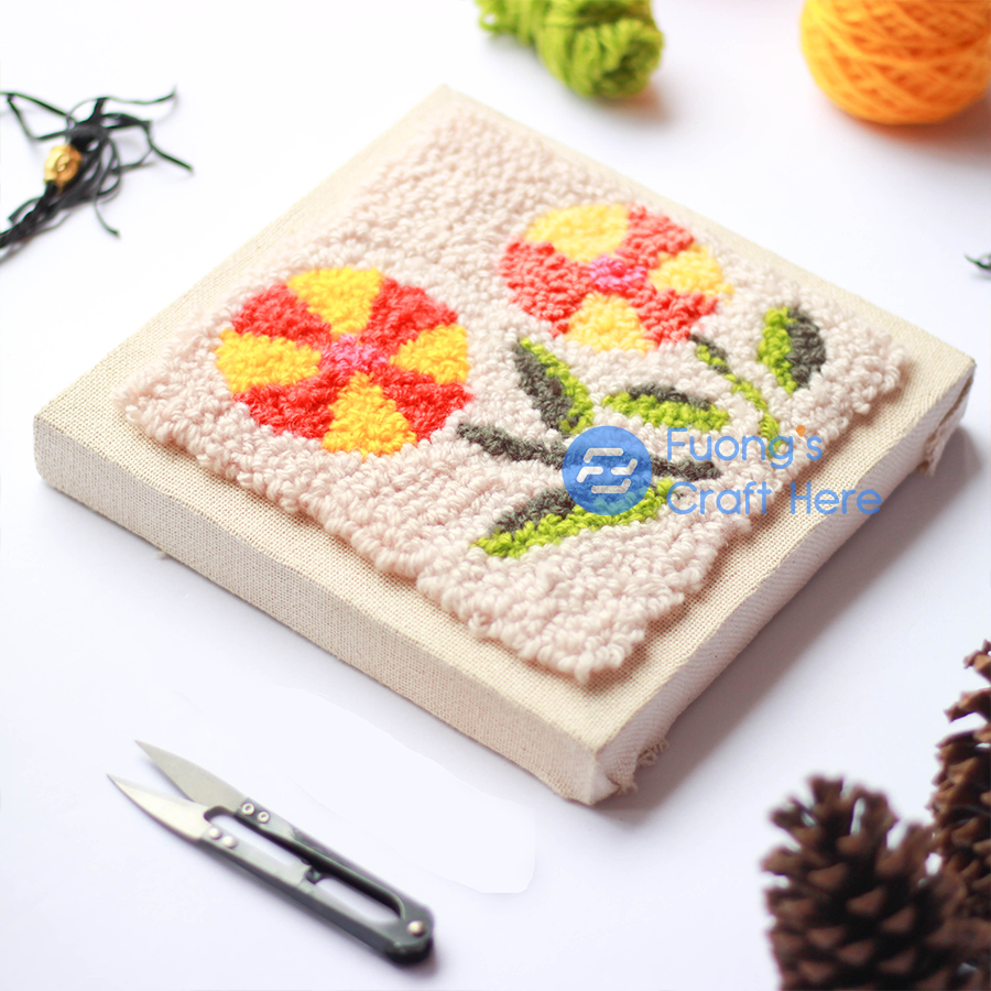 Kim thêu nổi đa năng dùng thêu chỉ và len - Adjustable punch needle