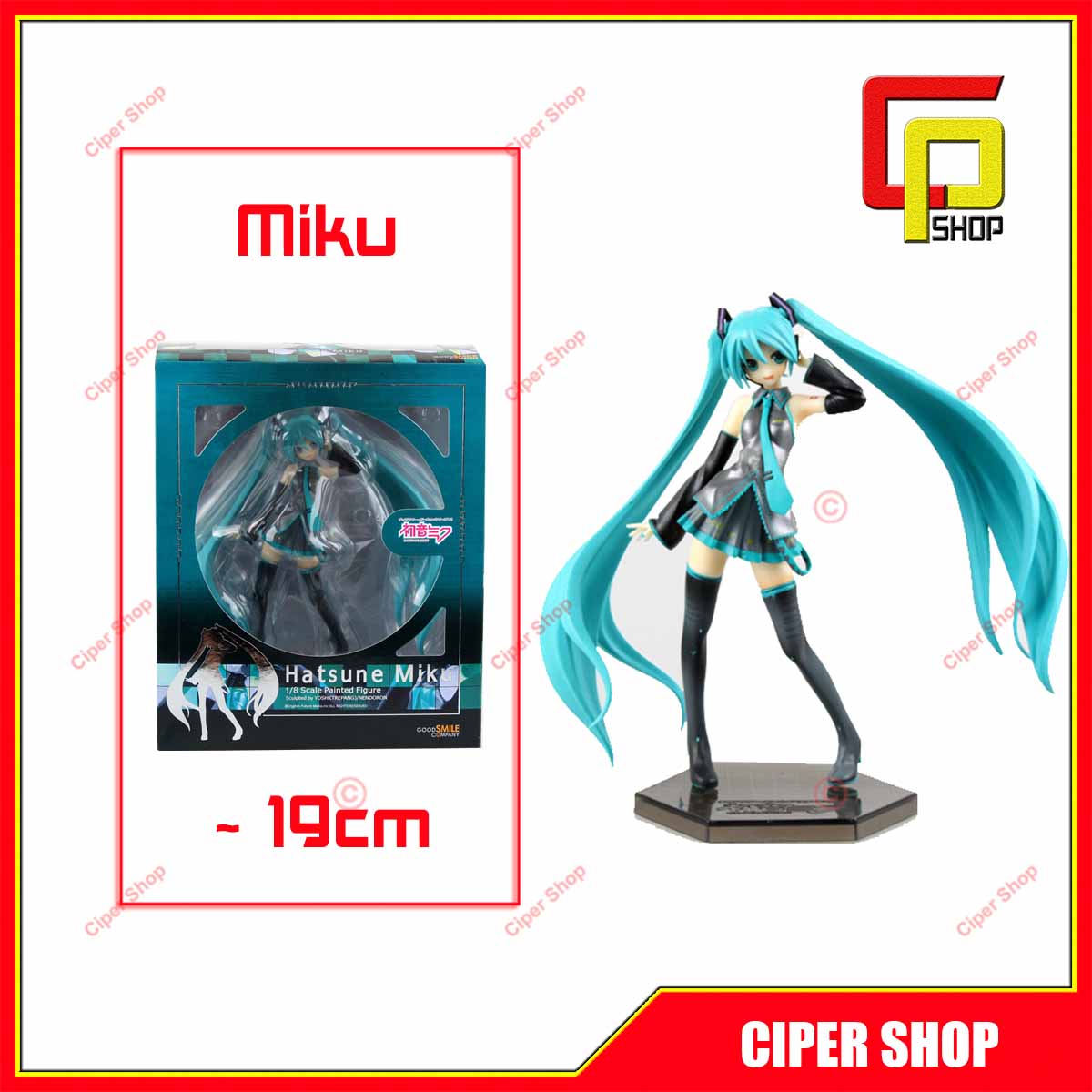 Mô hình hatsune miku 1/8 scale - figure miku
