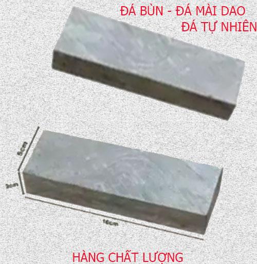 Bộ 02 viên đá mài dao kéo đá bùn- đá tự nhiên 100%