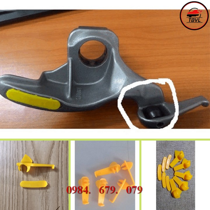 Bộ 10 vấu nhựa nẹp mỏ vịt máy ra vào lốp, máy tháo vỏ dùng cho ô tô, xe máy