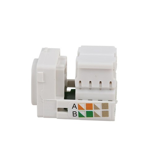 Nhân mạng RJ45 âm tường mặt tròn s18 Sino dùng cho mặt nạ Vanlock