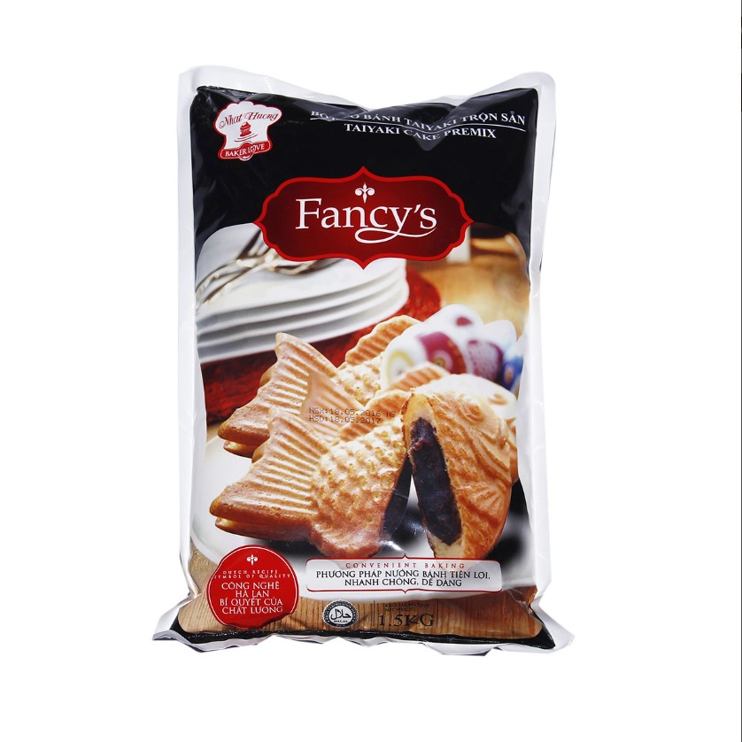 Bột Trộn Sẵn Bánh Taiyaki Fancys 1.5kg