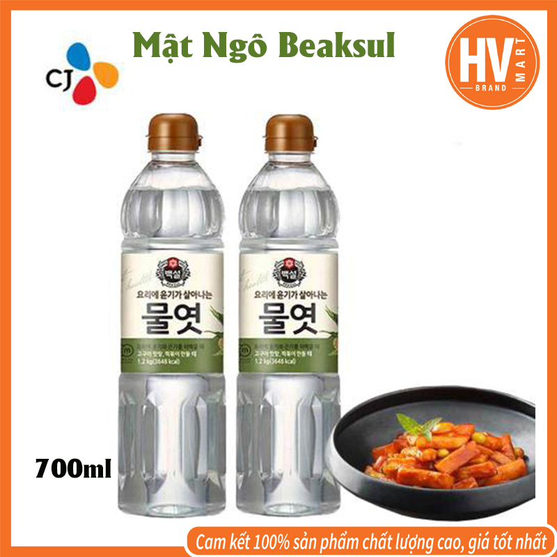 [Hàng Chất Lượng] Mật Ngô (Nước Đường Bắp) Hàn Quốc CJ - 700ml. Dùng Nấu Ăn Ngon Bổ Dưỡng. Hvmart