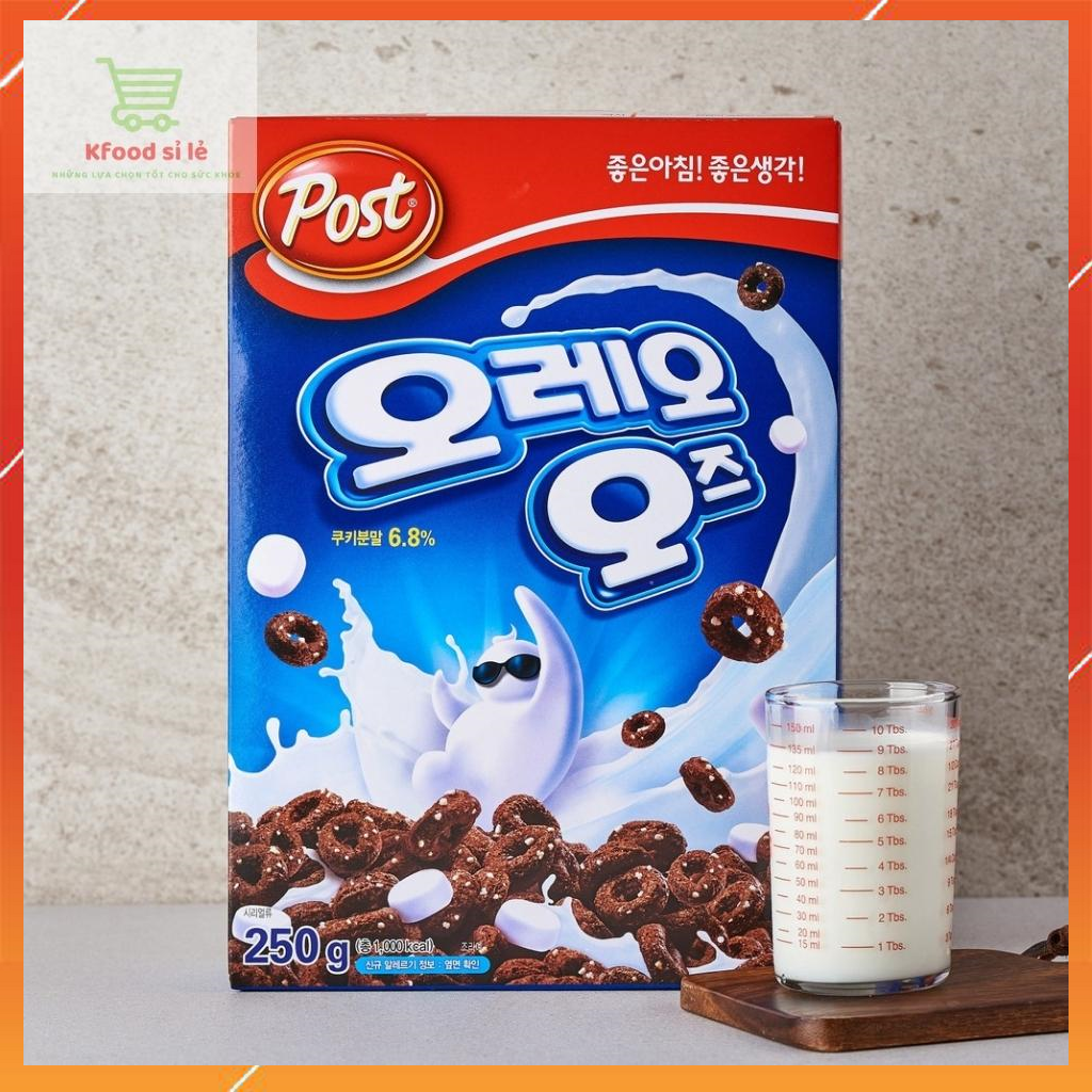 Ngũ cốc ăn sáng oreo hàn quốc 250g
