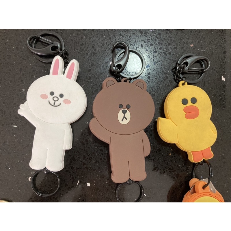 Móc khoá dễ thương ,độc lạ hơn 30 mẫu hình Gấu Thỏ Vịt Brown Cony Sally Line