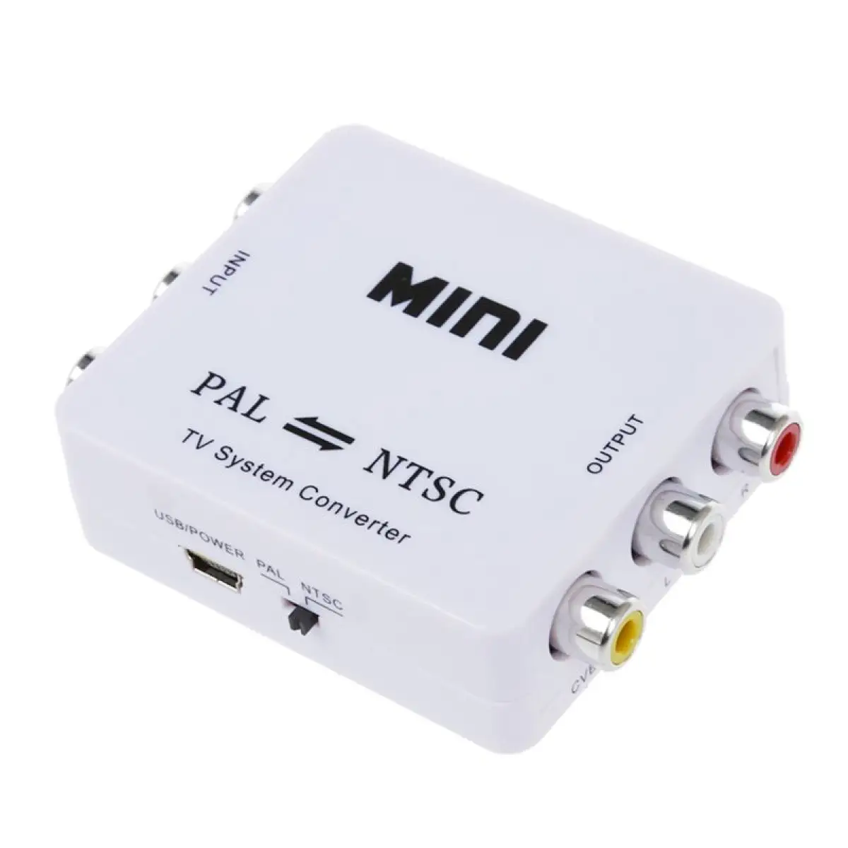 PAL//NTSC//SECAM To PAL//NTSC MINI Bi-directional TV Format System Converter