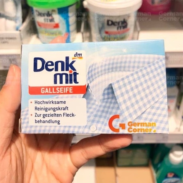Xà phòng tẩy vết bẩn quần áo denkmit đức 100g - german corner hàng đức nội địa