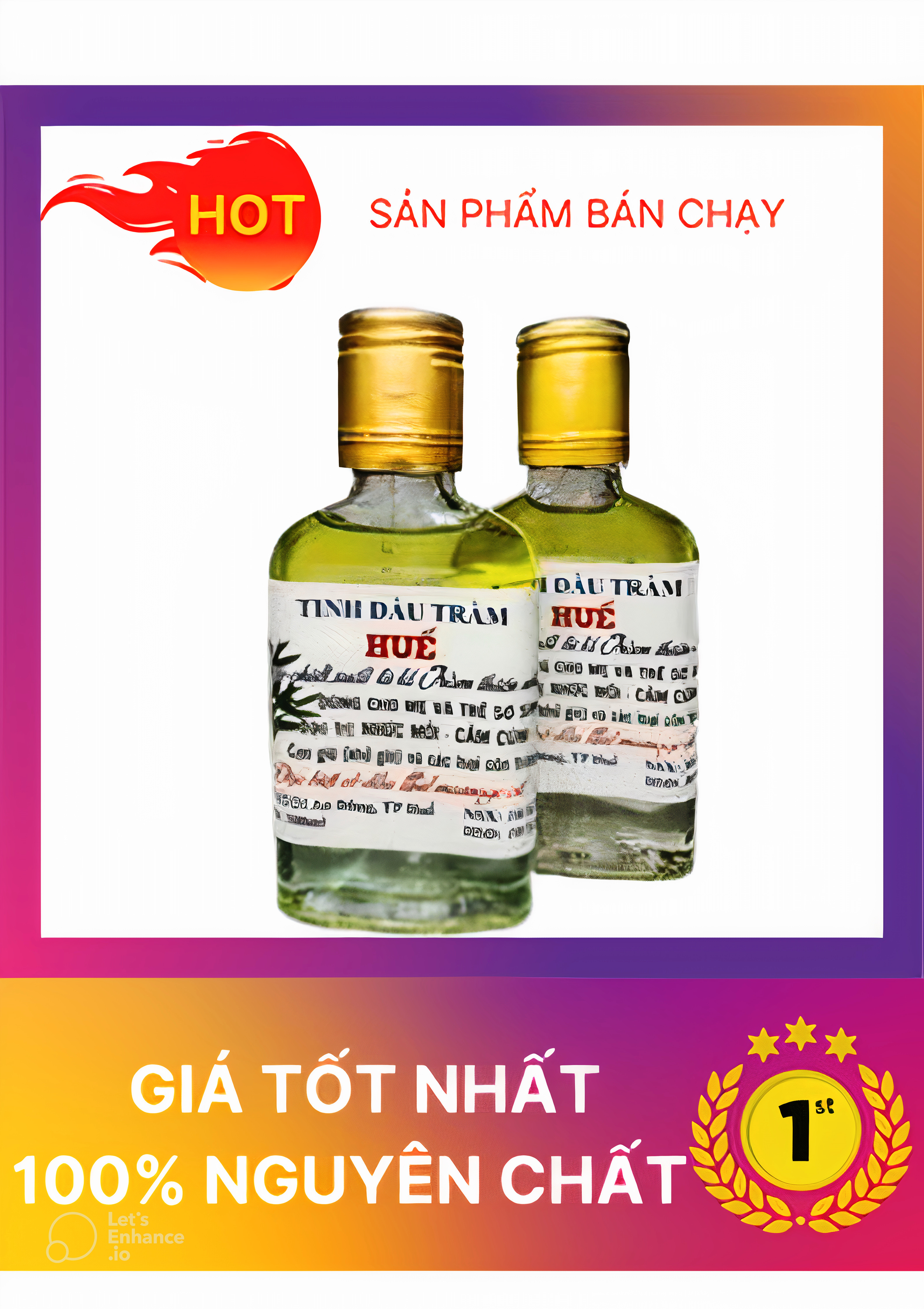 Tinh dầu tràm huế 100% nguyên chất :100ml.50ml.30ml.20ml.10ml