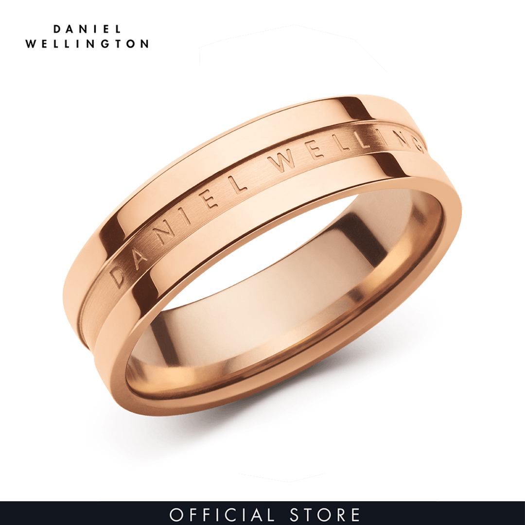 Nhẫn Daniel Wellington màu vàng hồng - Elan Ring
