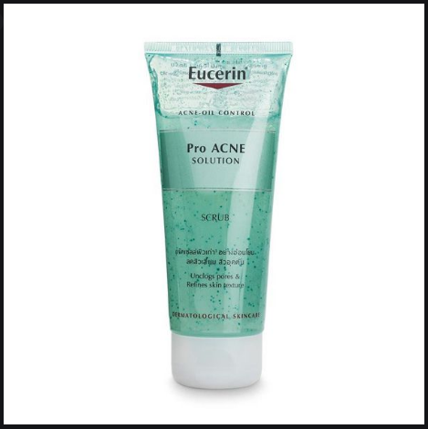 [HCM]Tẩy Tế Bào Chết Eucerin Dành Cho Da Mụn Pro ACNE Solution Scrub 100ml