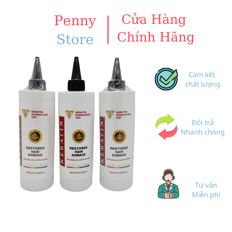 Hấp thủy phân siêu phục hồi tóc keratin tnt 380ml