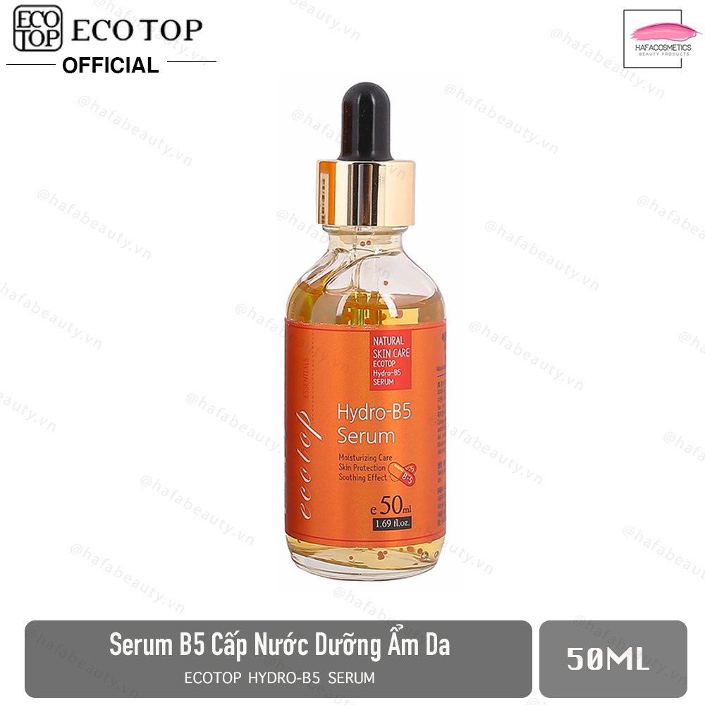 Huyết thanh đậm đặc cấp nước dưỡng ẩm phục hồi da ECOTOP Hydro-B5 Serum 30ml