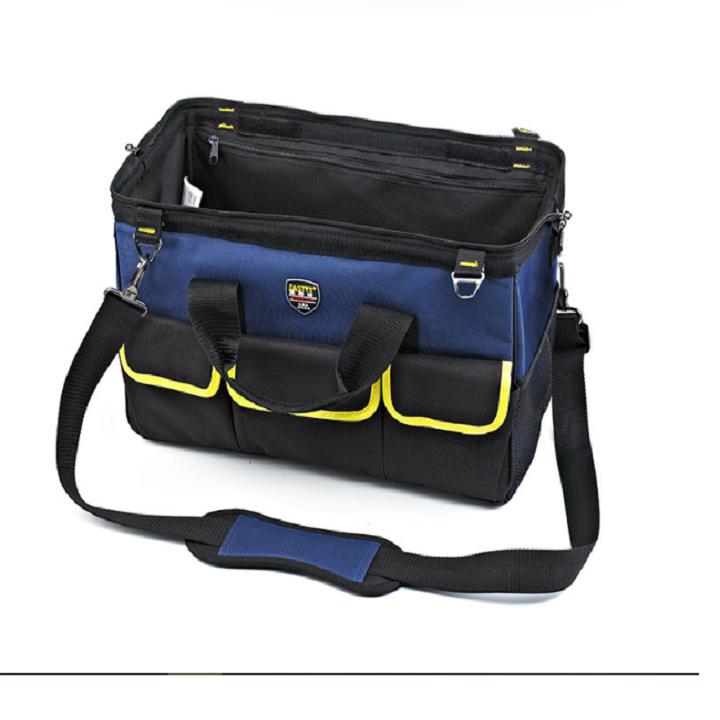 Túi đựng đồ nghề cao cấp cỡ to 52x26x32cm siêu bền bền đẹp chắc chắn, túi đựng dụng cụ giỏ đồ nghề đựng đồ sửa chữa, túi xách đồ nghề đa năng, giỏ xách đồ nghề điện lạnh, balo đựng đồ nghề kỹ t