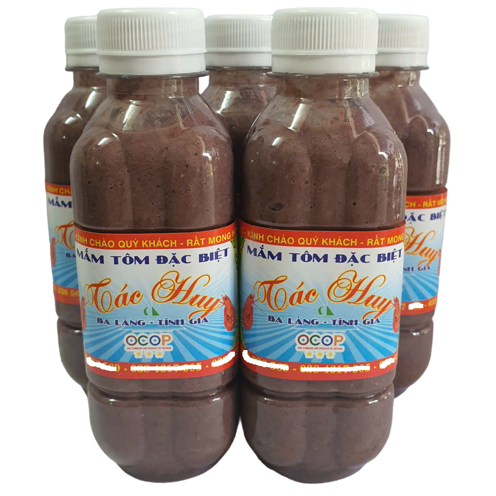 Mắm tôm, mắm tép ba làng thanh hóa 300g loại đặc biệt
