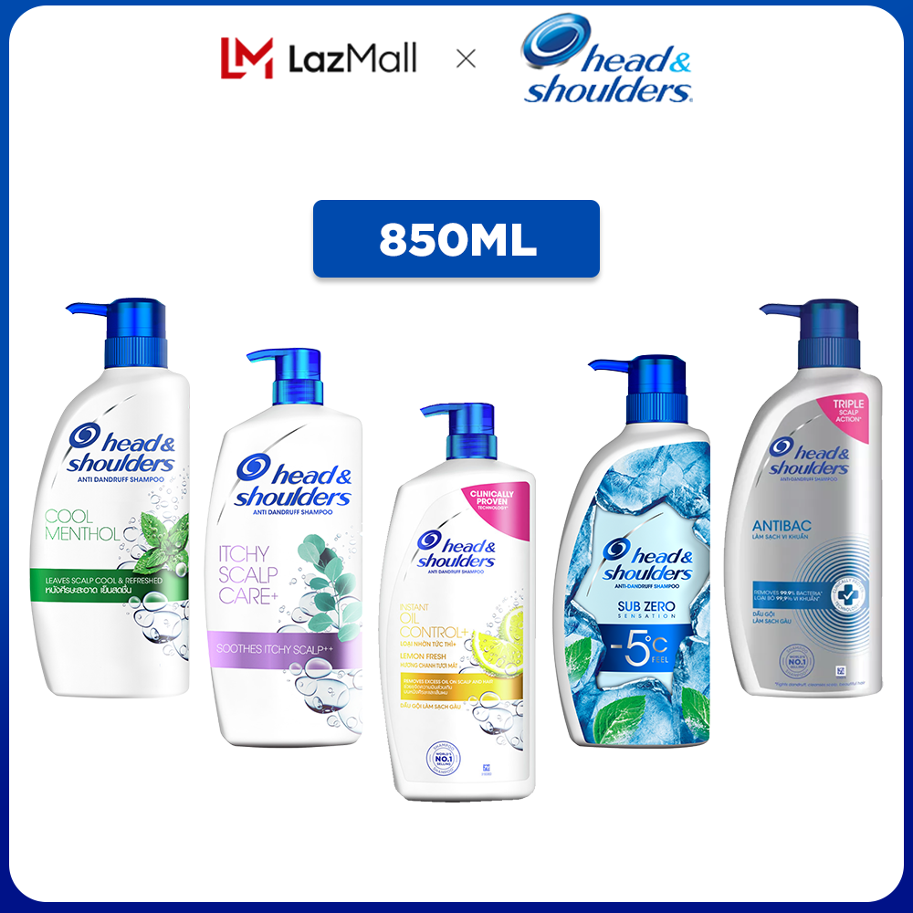 Dầu Gội HEAD & SHOULDERS Nhiều Mùi Hương Chai 800ML/850ML