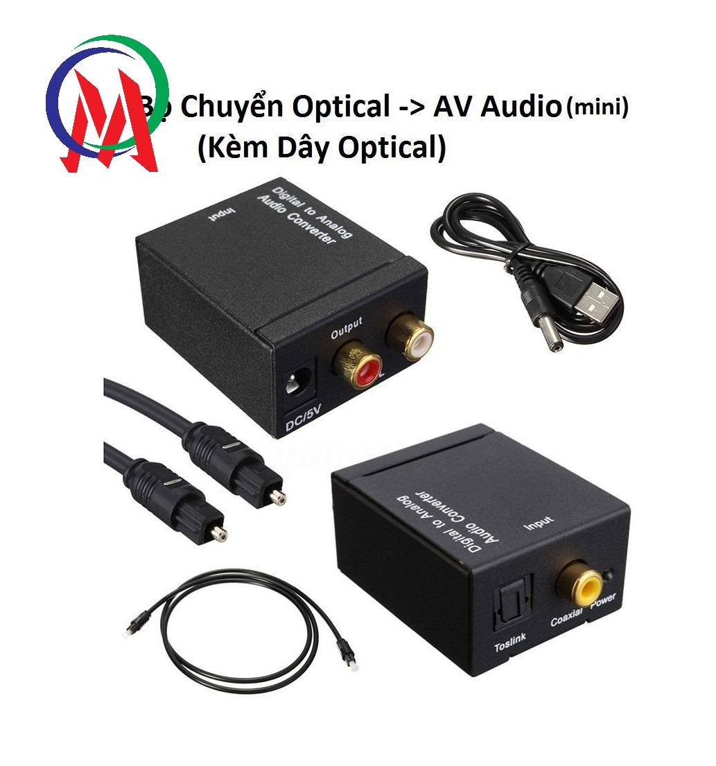 Bộ chuyển optical ra av audio
