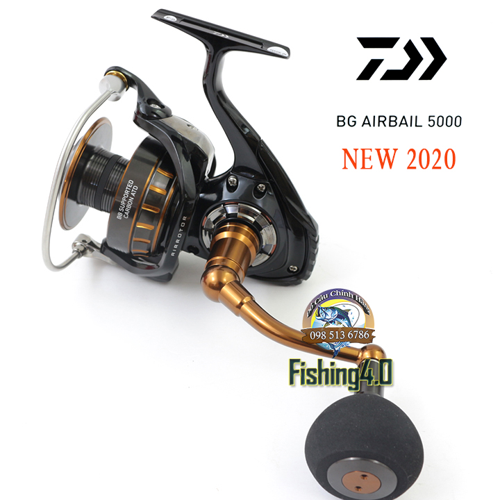 MÁY CÂU DAIWA BG AIRBAIL 5000 ( BG A) SIÊU PHẨM 2020 - SIÊU BẠO LỰC
