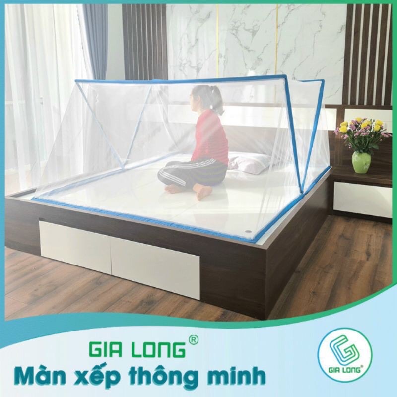 Màn tự bung gấp gọn mẫu mới nhất 2021 loại 1m6