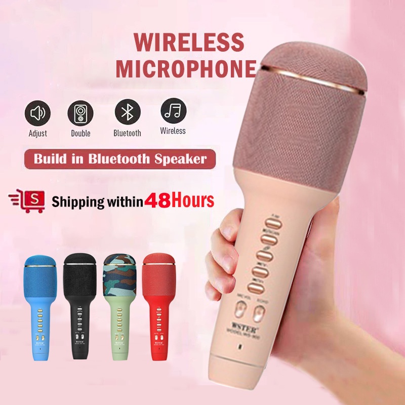 Micro Karaoke Bluetooth Cầm Tay Tiện Dụng WS-900 Chất Lượng Cao