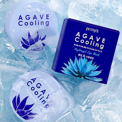 Mặt nạ mắt Hàn Petitfee AGAVE Cooling Hydrogel làm dịu da, giảm stress