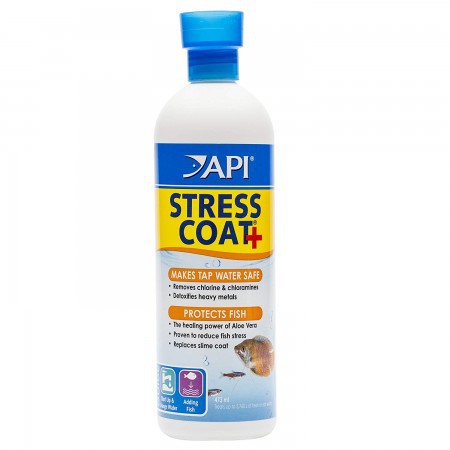 API STRESS COAT ( GIẢM STRESS , GIÚP CÁ SUNG , ĂN MẠNH ) Chai 473ml
