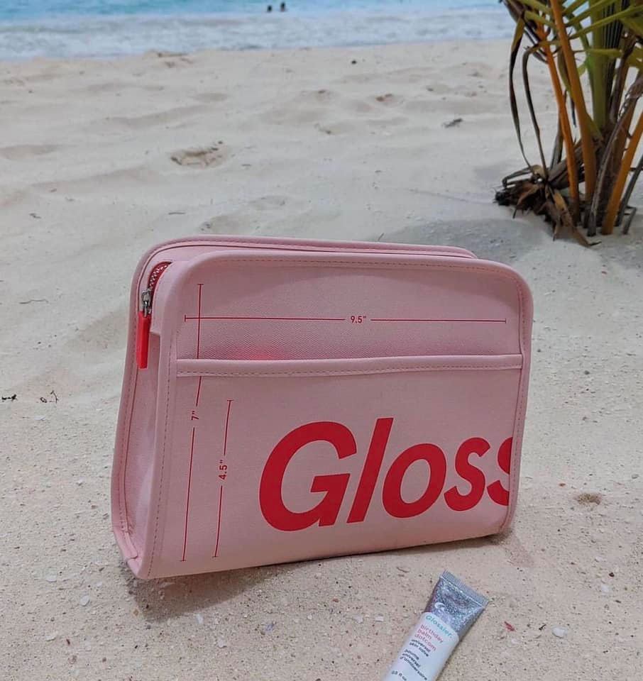 Túi đựng mỹ phẩm Makeup bag Glossier