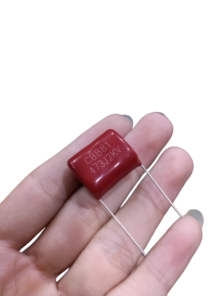 Tụ 473j 2000v 0.047uf 2kv cbb81 màu nâu p20mm