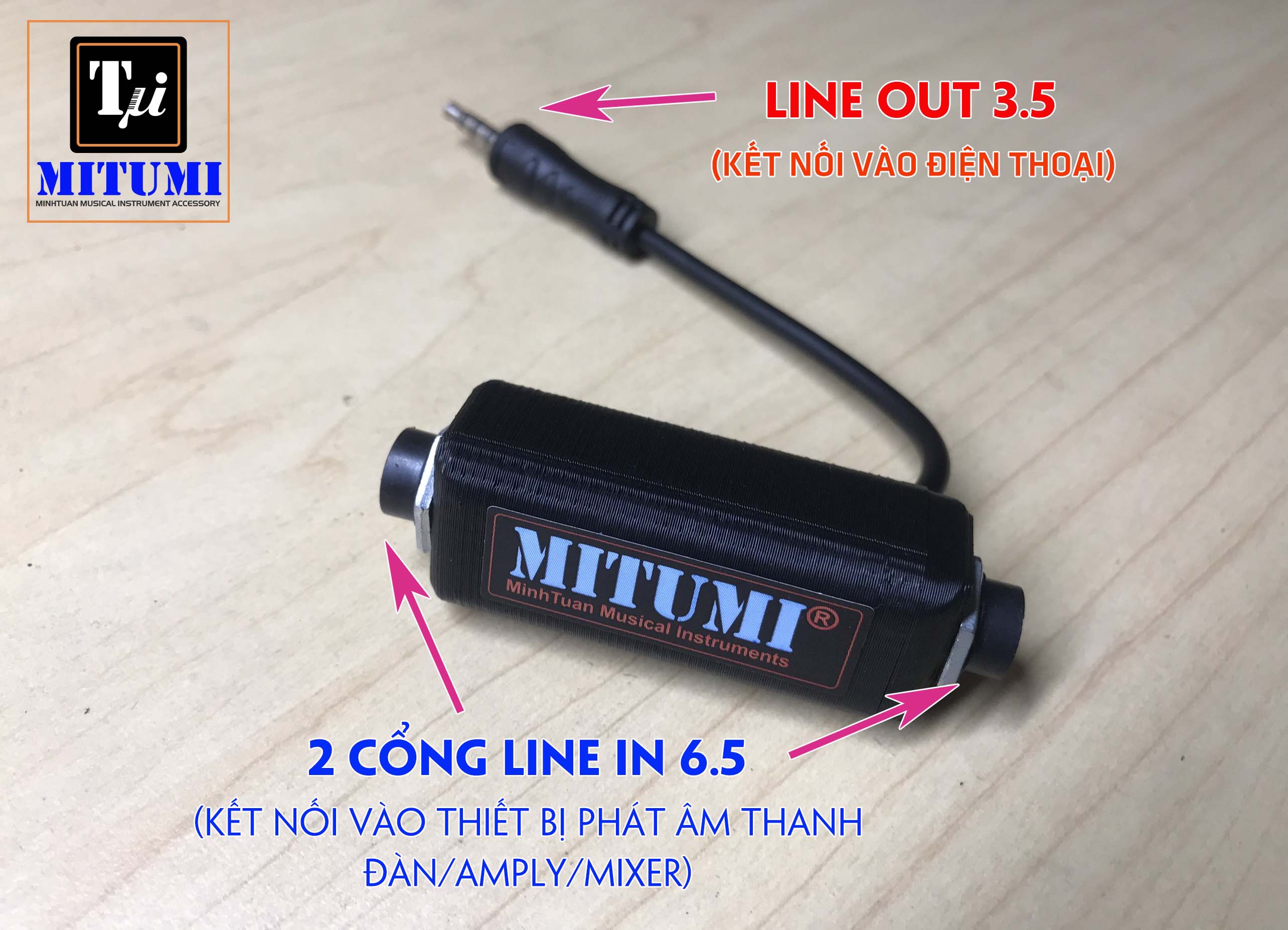 Dây livestream MILIVE chính hãng dùng cho tất cả các dòng điện thoại