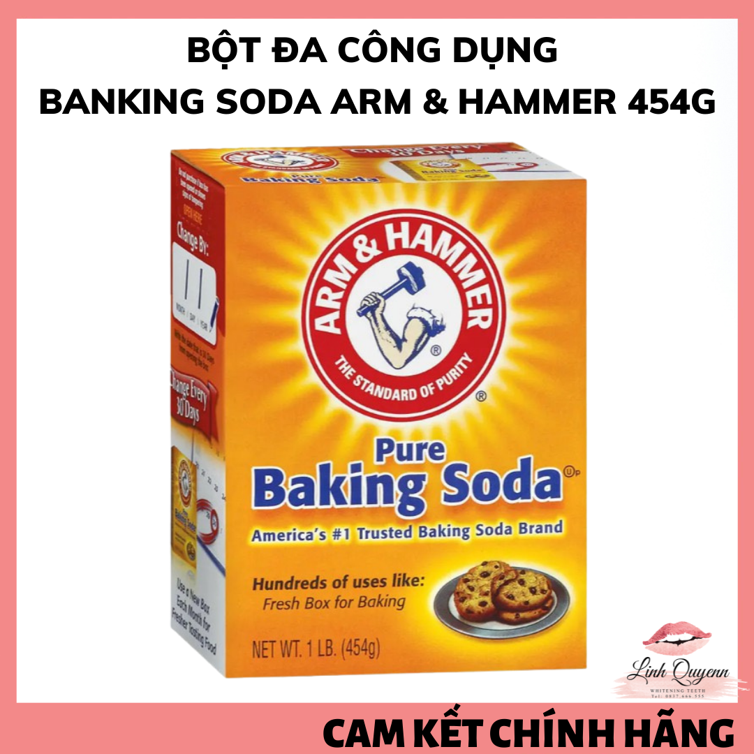Bột Đa Dụng Baking Soda Arm & Hammer Mỹ 454g