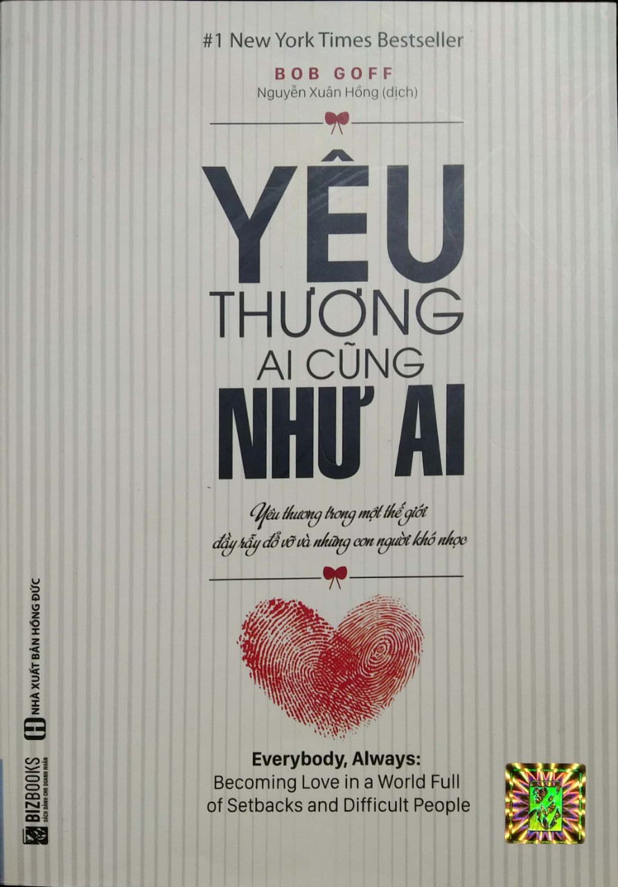 Yêu thương ai cũng như ai