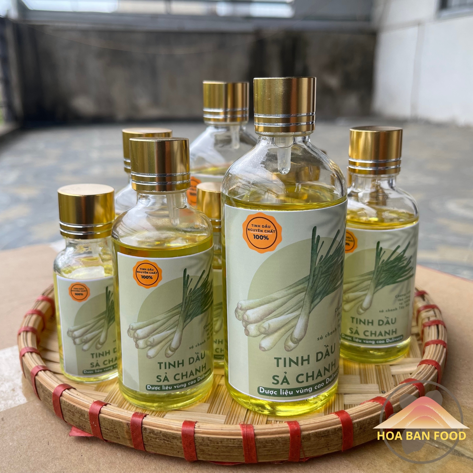 Tinh dầu sả chanh nguyên chất 50ml, 100ml chưng cất thủ công. Tinh dầu xả chanh xông phòng, xịt phòng, treo xe ô tô