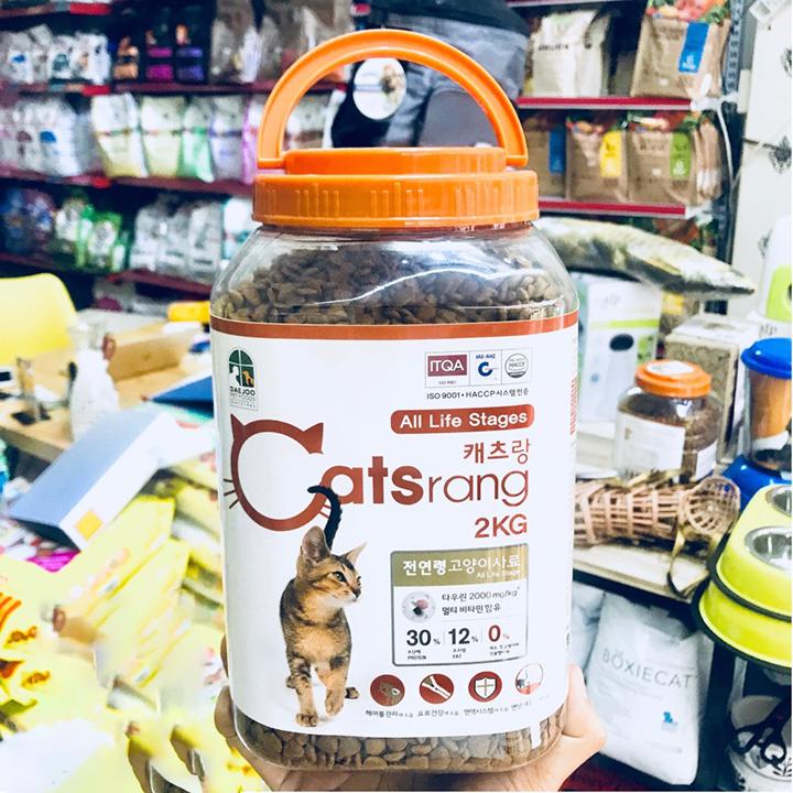 Thức ăn hạt cho mèo Catsrang 2kg Nhập khẩu Hàn Quốc
