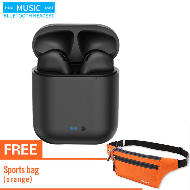 [ với túi thắt lưng miễn phí] Tai nghe Bluetooth không dây i7s TWS Loại 2 Tai Nghe Kèm Hộp Sạc Âm Thanh Cực Hay Tất Cả Các Dòng Điện Thoại Di Động