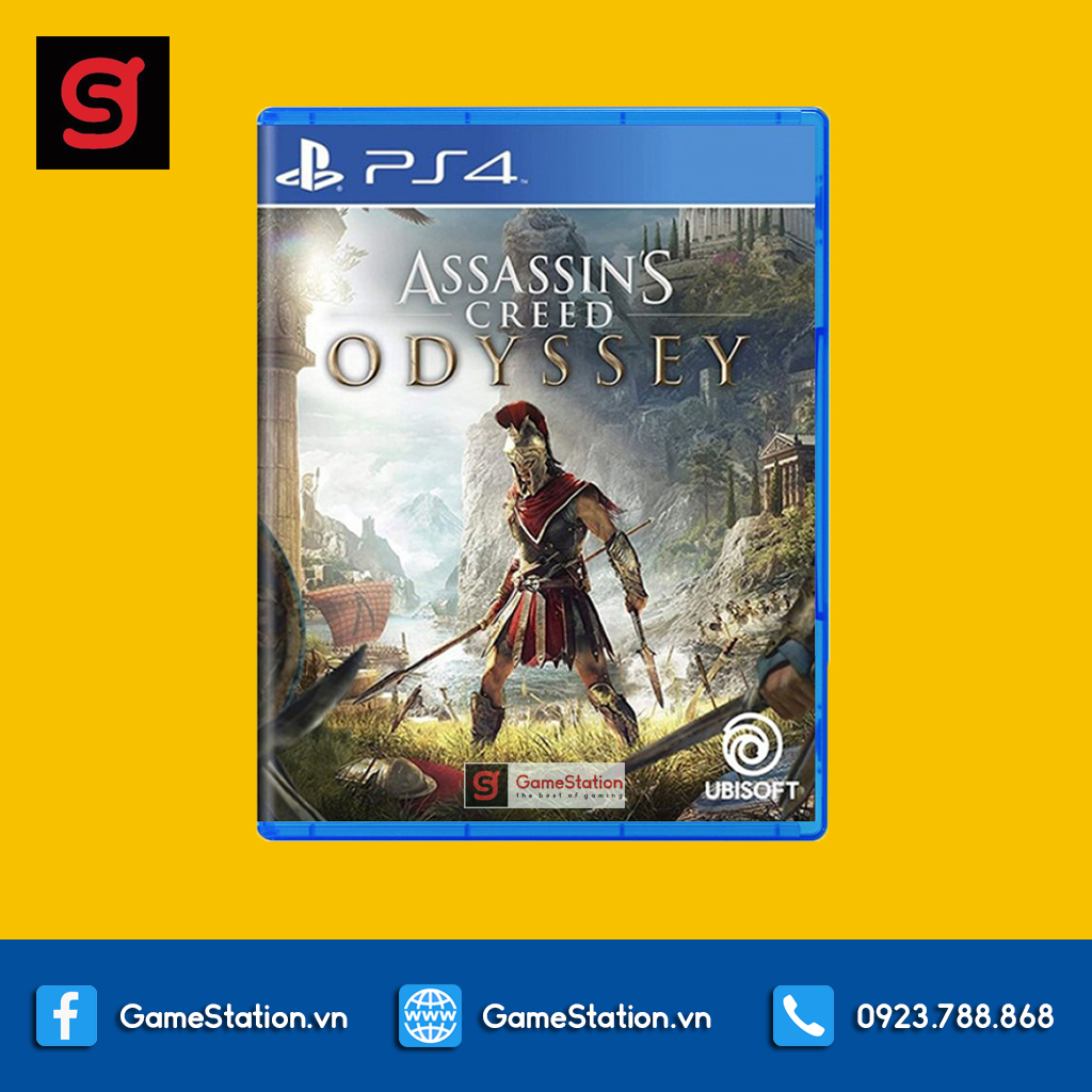 Đĩa Game PS4: Assassins Creed Odyssey - Asia