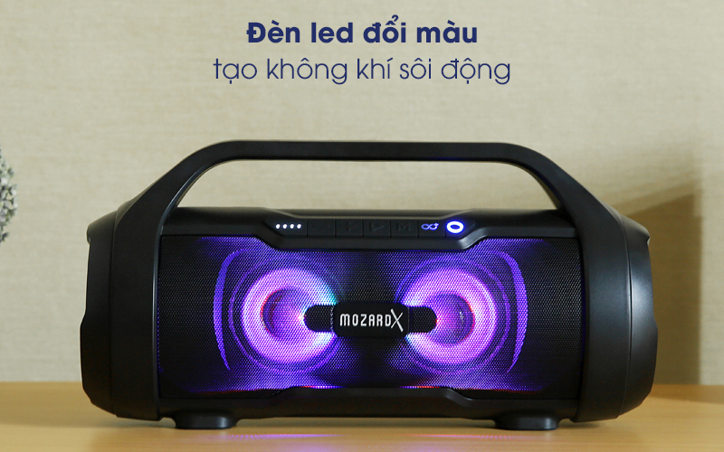 Loa bluetooth mozardx bm01 đen