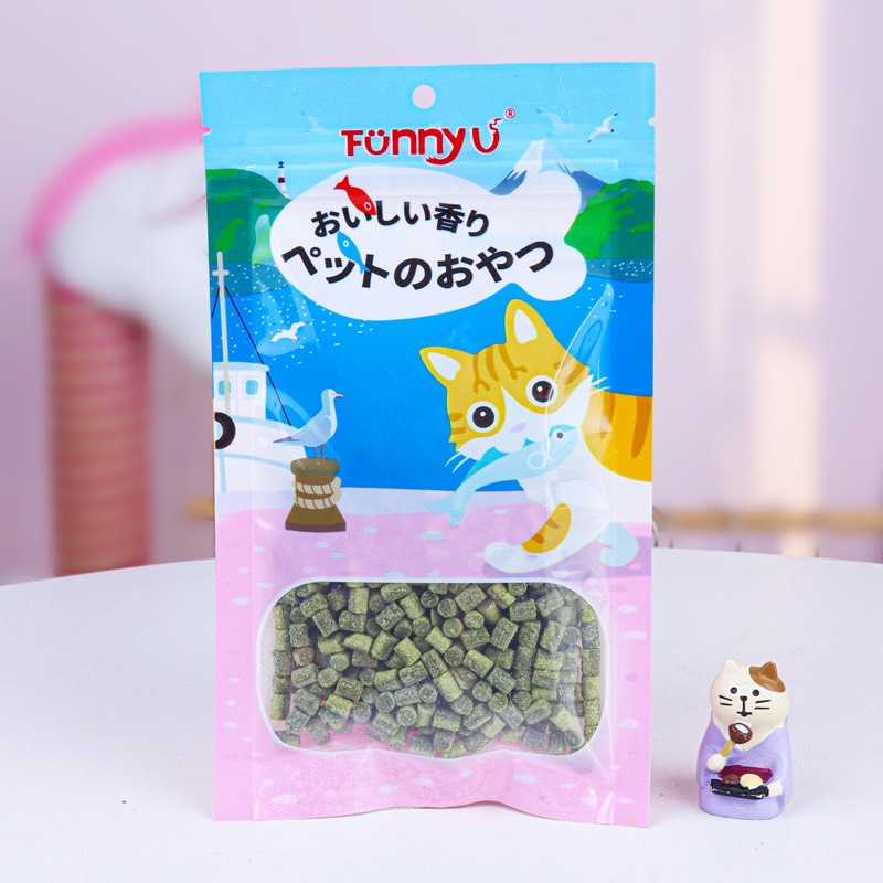 Viên thịt cỏ mèo funnyu 100g