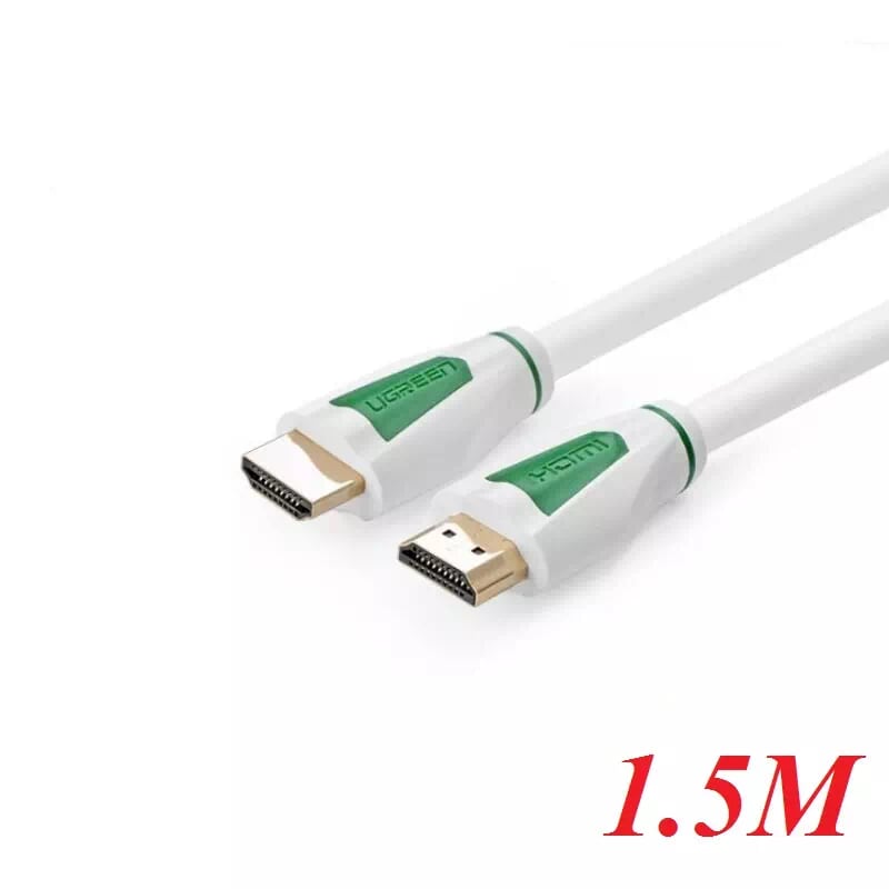 Ugreen 30199 1.5m màu trắng cáp tín hiệu hdmi 1.4 full copper 19+1 hd116