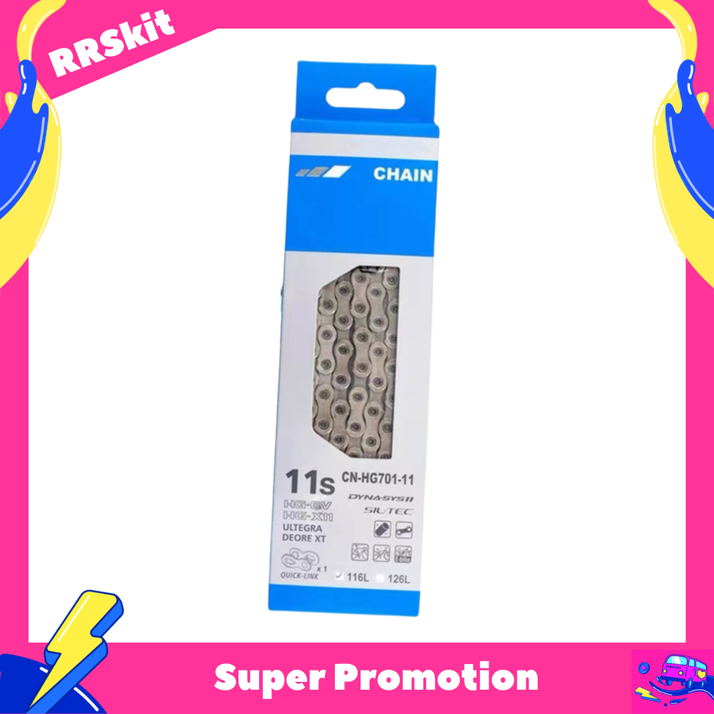 Rrskit cho shimano xích xe đạp 11 tốc độ hg701 xích xe đạp 11 v xích xe đạp đường trường xích xe đạp leo núi phụ kiện xe đạp cho shimano/sarm xe đạp