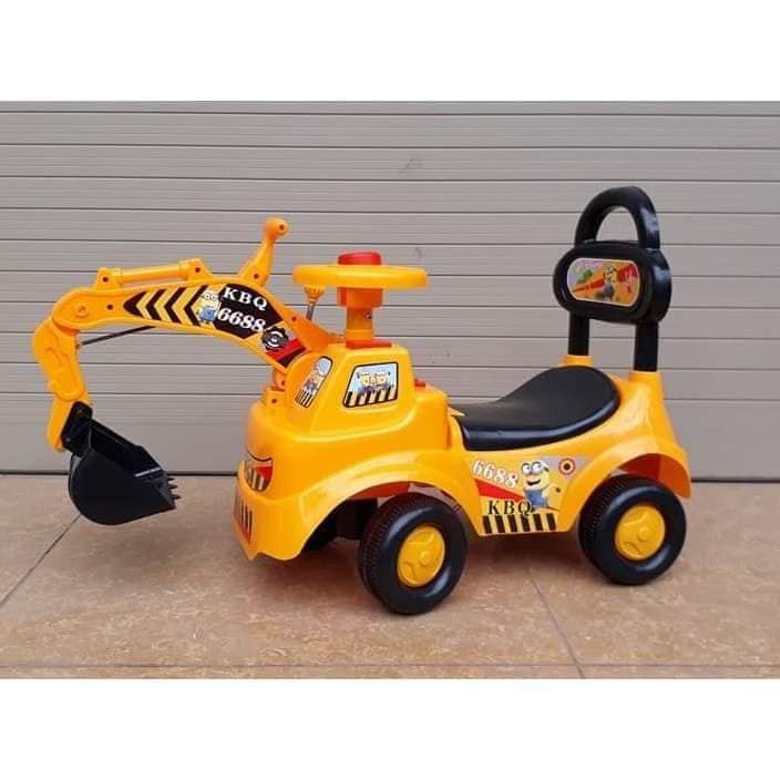 Xe cẩu chòi chân có nhạc 1388 cho bé