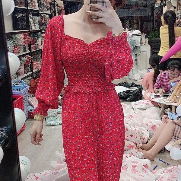 [HCM]SET BỘ HOA NHÍ BO NHÚN CÓ LÓT TRONG SIÊU XINH M002