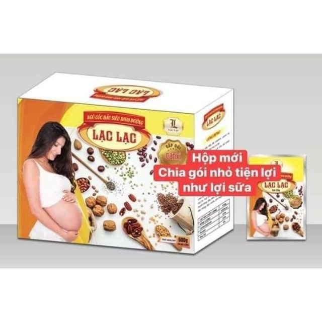 Combo 2 hộp Ngũ cốc bầu lạc lạc 30 gói