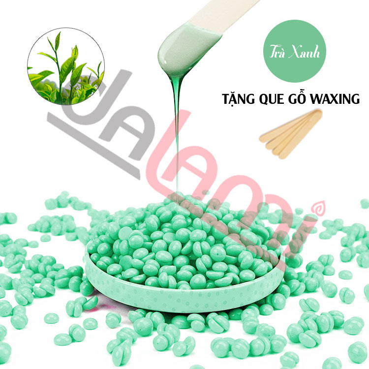 SÁP WAX TẨY LÔNG NÓNG CAO CẤP LADAMI - Da Láng Mịn, Lành Tính, An Toàn, Không Đau - 100G - Tặng kèm 2 que gỗ wax lông chuyên nghiệp - wax tẩy lông nách, wax lông vùng kín, bikini, tẩy lông chân, wax lông tại nhà - Có che tên sản phẩm