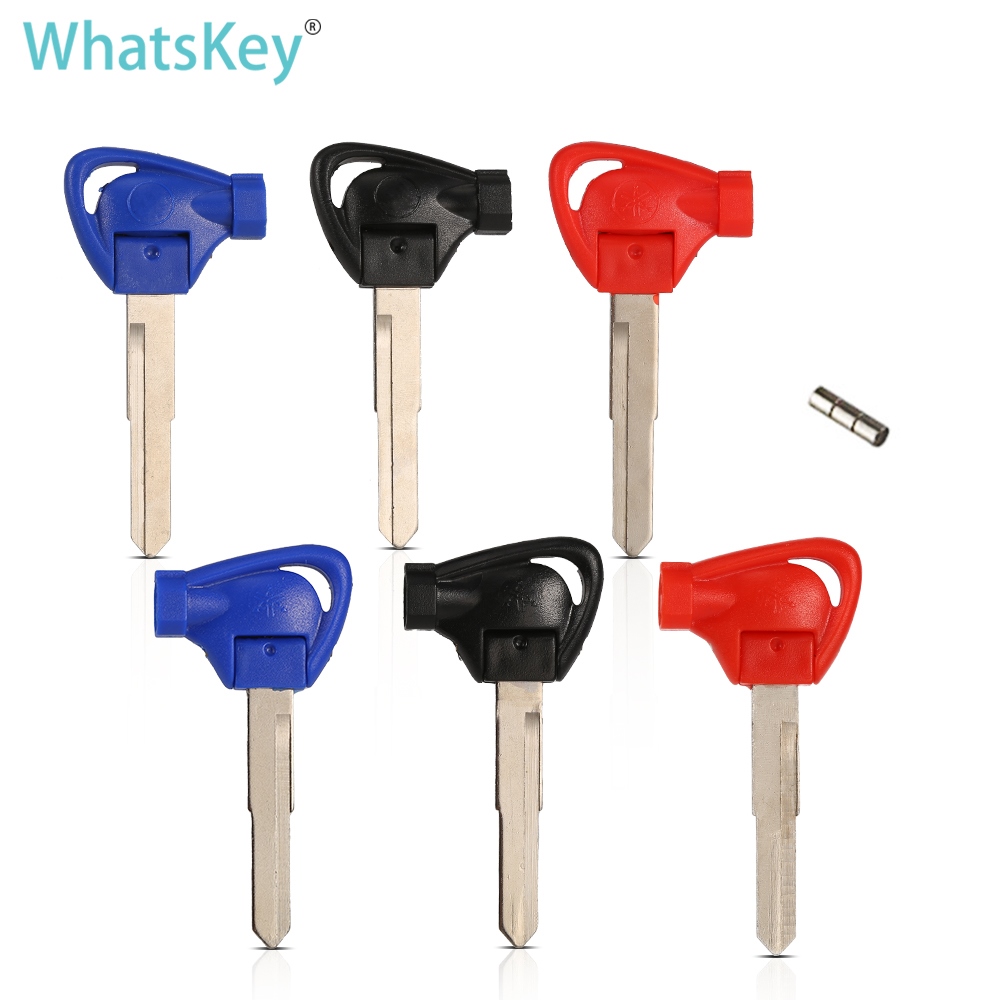 ❁ WhatsKey Motorcycle keys Blank Uncut For YAMAHA Magnet Anti-theft Lock Keys VOX BWS 4V BWS125 VOX50 GTR125 JOG EVO SMAX155