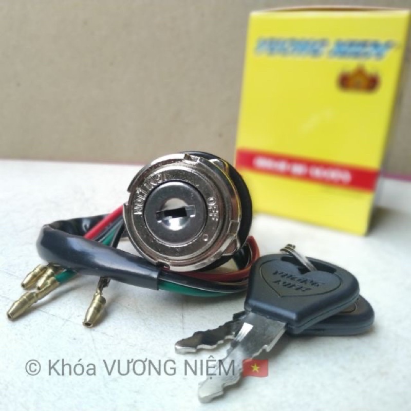 Bộ ổ khoá xe 67 chìa dẹp hàng cao cấp chính hãng vương niệm