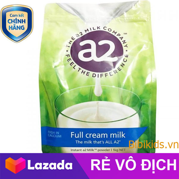 Sữa A2 của Úc 1kg nguyên kem, sữa bột, sữa tươi nguyên kem A2 Hàng nội địa chất lượng đảm bảo