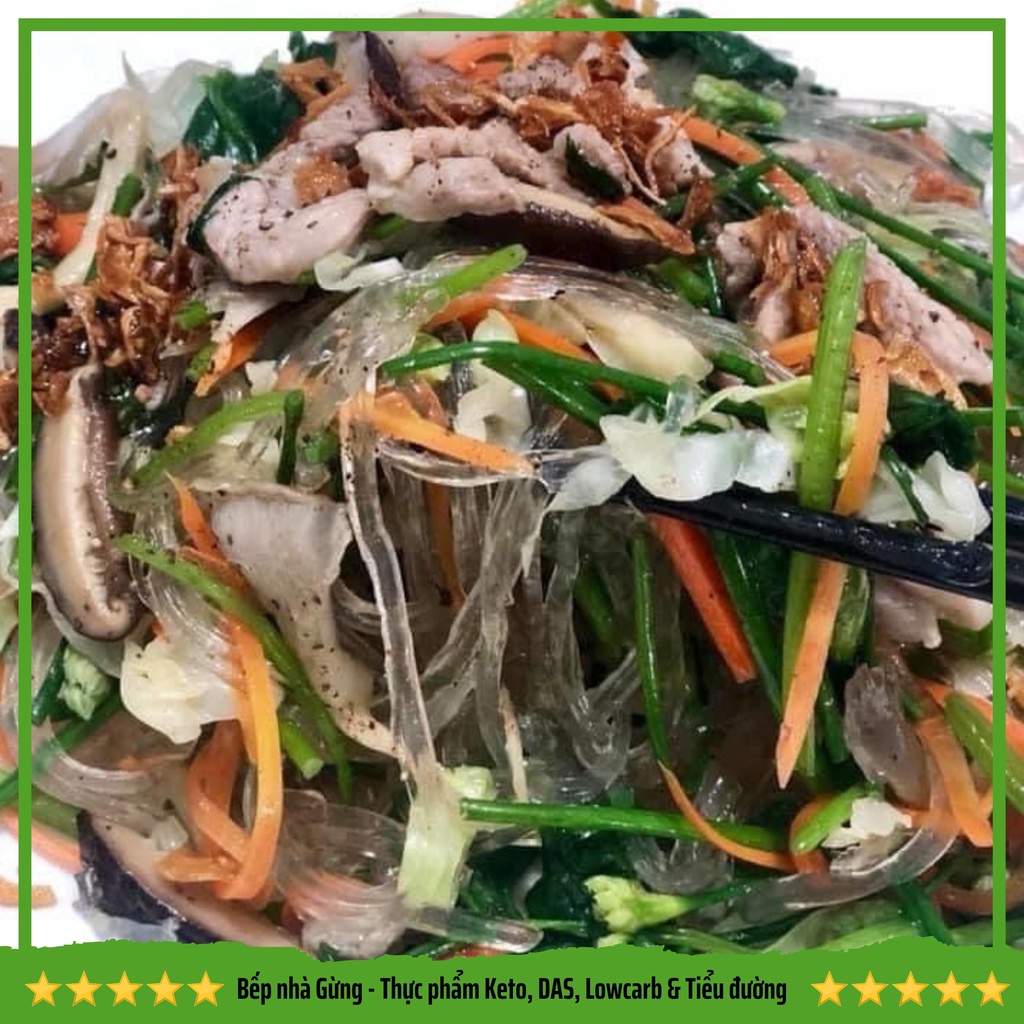 Miến rau câu Hoàng Yến 20gr - For Keto, DAS, Lowcarb, Eatclean & Tiểu đường